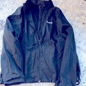 Men’s retro vintage Reebok rain jacket size xl in EUC!!
